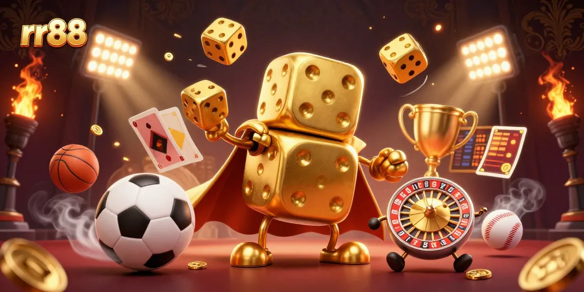Experience exhilarating wins at rr88 with dynamic golden dice and thrilling sports elements!